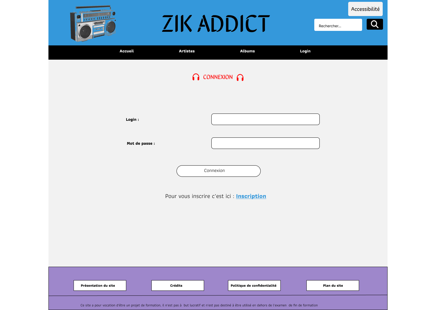 login